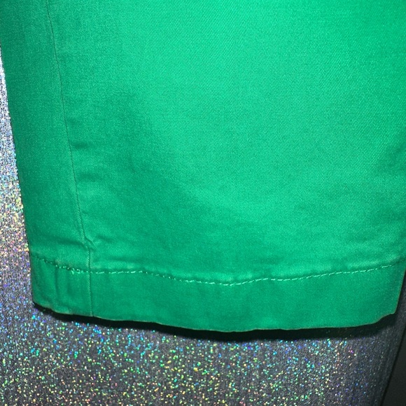 Tommy Hilfiger Women Emerald Green Pants - Picture 3 of 4